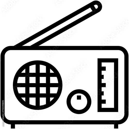 Radio Vector Icon