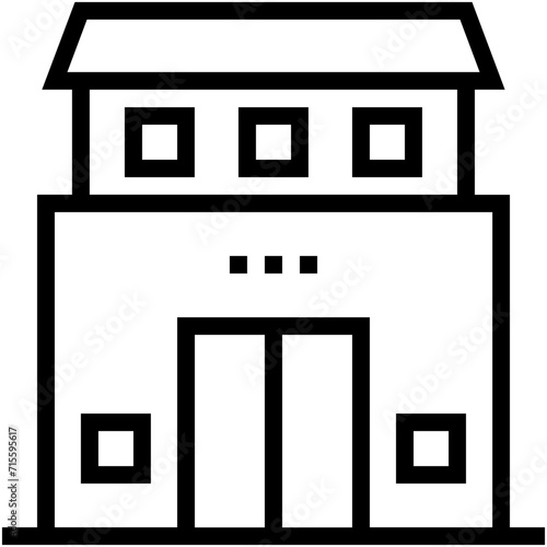 Shack Vector Icon