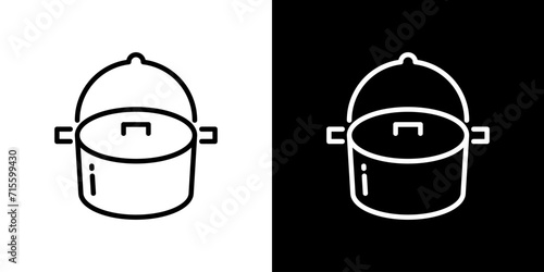 シンプルな鍋アイコン
