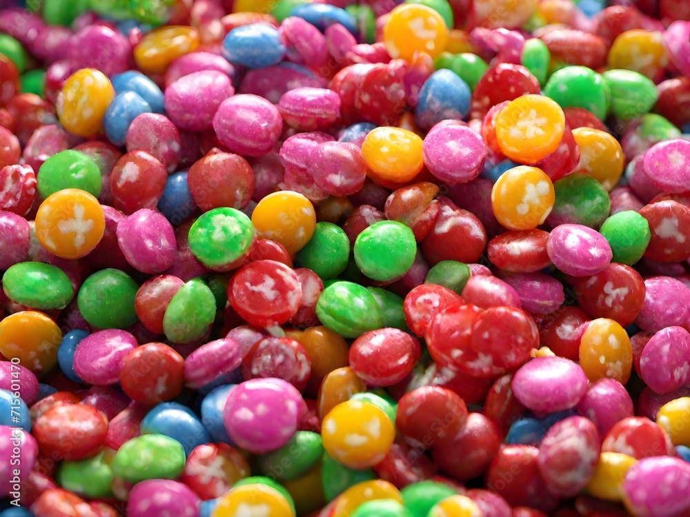 Candy Pattern Background Very Cool