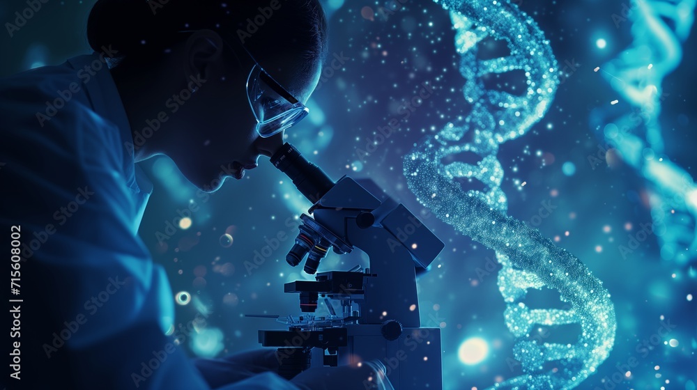Double exposure of doctor for test analysis and working in the laboratory, Medical and scientific concept. Double exposure of doctor for test analysis and working in the laboratory, Medical and scientific concept.