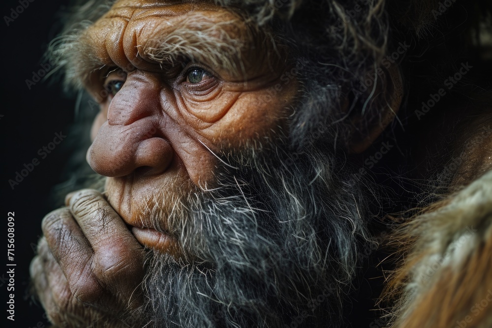 Chronicles of prehistoric life: primitive man, delving into the ...