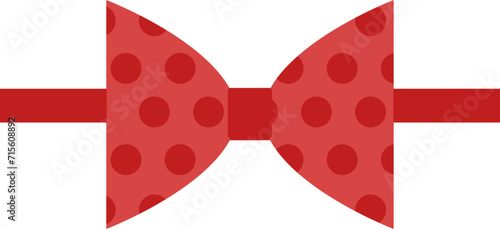 bowtie vector design illustration isolated on transparent background
