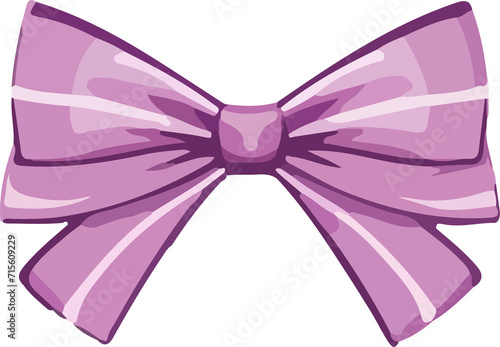 gift bow design illustration isolated on transparent background  © Olivia23
