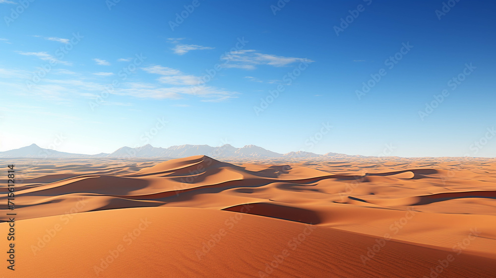 sand dunes in the desert high definition photographic creative image