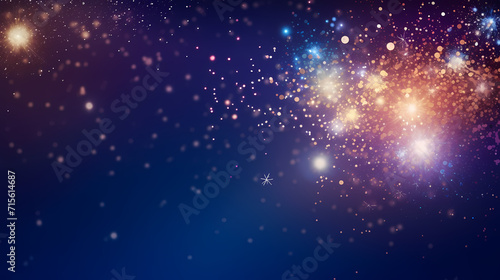 Fireworks background for celebration, holiday celebration concept © ma