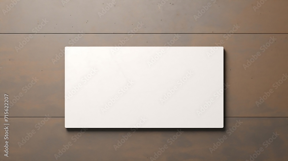 Obraz premium blank white board on wall