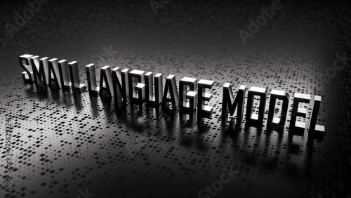 Small Language Model 3d Rendered Illustration photo