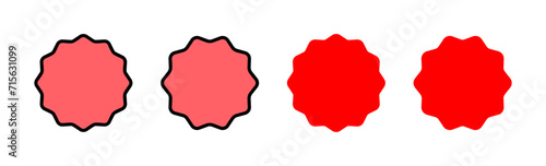 Badge icon set illustration. Awards icon vector. Achieve sign and symbols