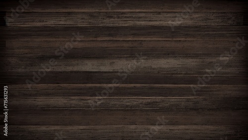 Horizontal Oak Wood Panel Texture Background with Brown Planks, Old Weathered Wall, and Natural Hardwood Pattern