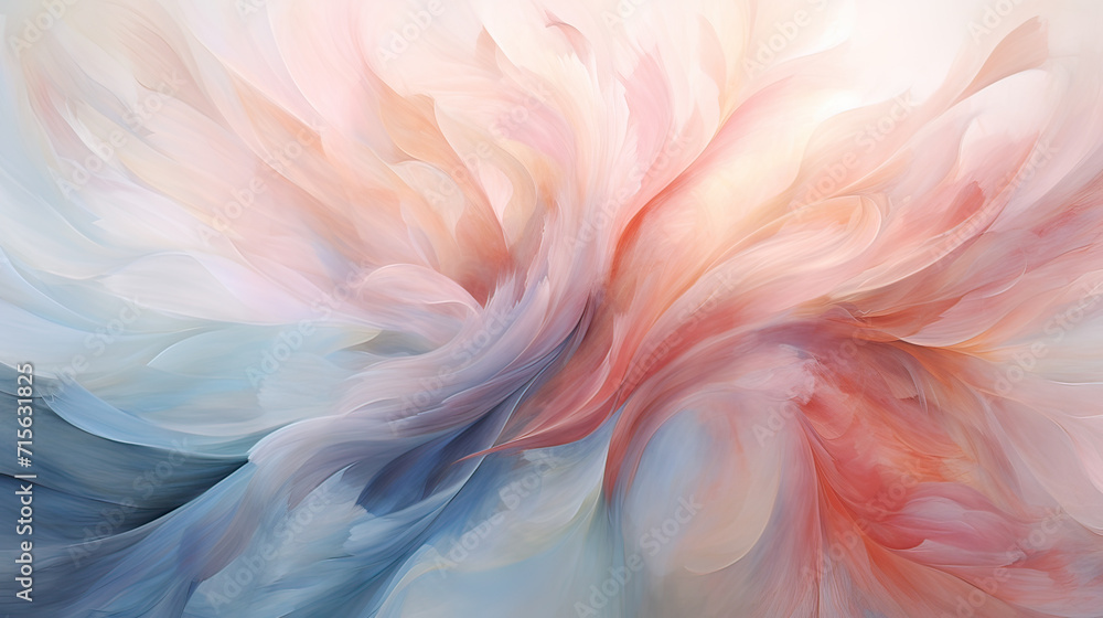 Obraz premium Abstract Feathered Softness Background
