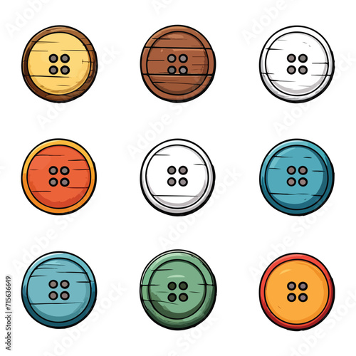 button vector design illustration isolated on white background
