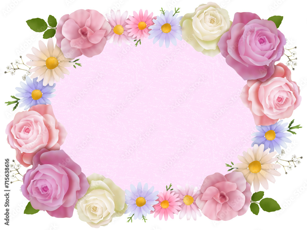 バラの背景　K-2 