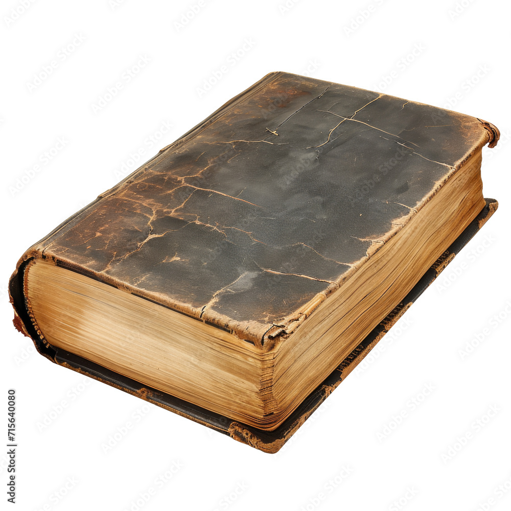 Old book on the white Old book on the white