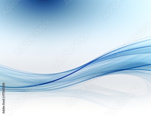 Abstract background blue on white