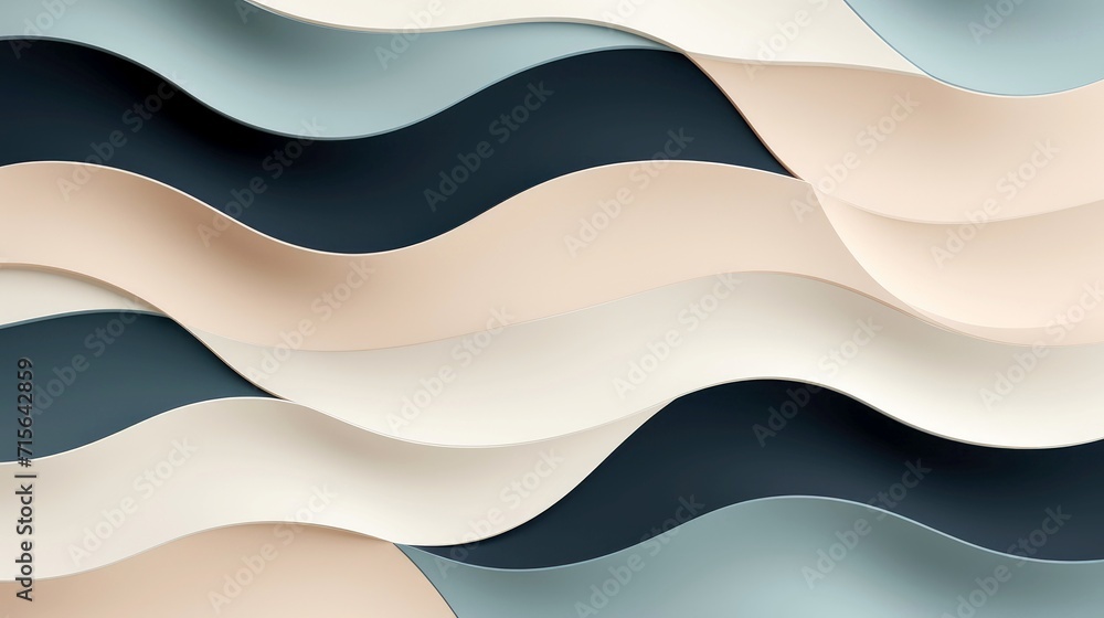 Fototapeta premium Close-up, wood marquetry wallpaper, abstract pattern background
