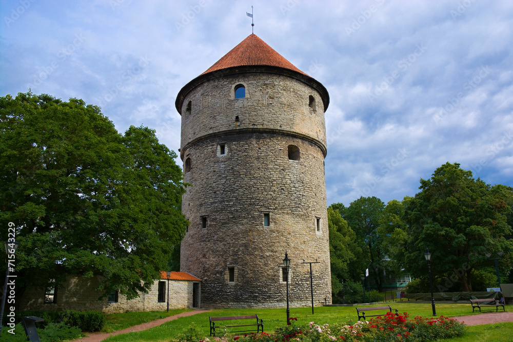 Medieval city walls of Tallinn, Estonia - Kiek in de Kök Tower