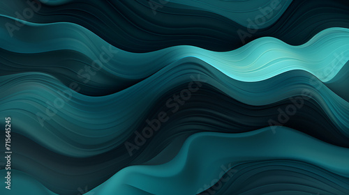 an abstract black and white wavy pattern on a black background, in the style of realistic landscapes with soft, tonal colors, colorful layered forms