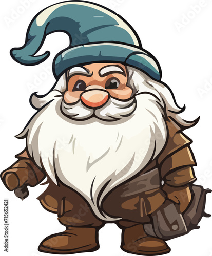 dwarf vector design illustration isolated on transparent background
