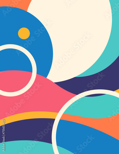 Color splash abstract background for design.	