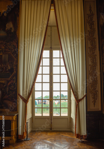 window of the Versailles Palace in Paris, France  © Echo