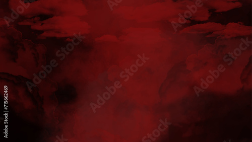  Red smoke on black background. dark red abstract background or texture.