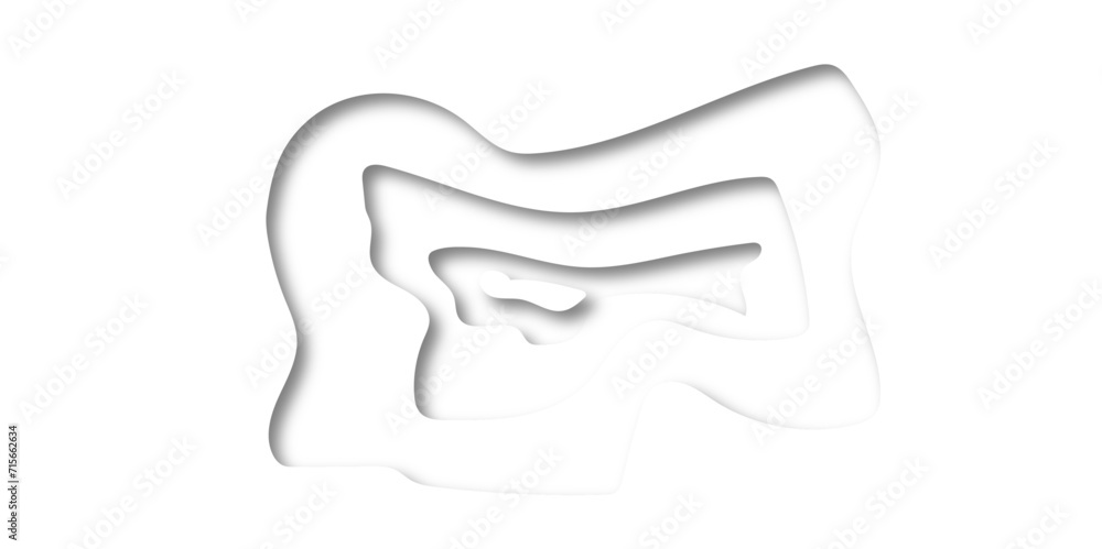 Modern wallpaper texture and 3d realistic design use for banner flyers, posters. Abstract White paper cut background with lines. 3d topography realistic papercut decoration textured background. Modern wallpaper texture and 3d realistic design use for banner flyers, posters. Abstract White paper cut background with lines. 3d topography realistic papercut decoration textured background.