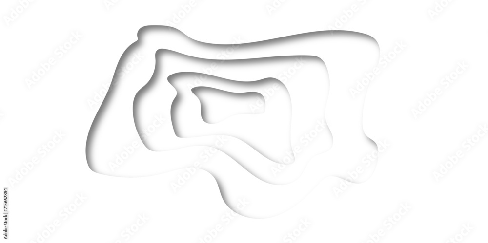 Modern wallpaper texture and 3d realistic design use for banner flyers, posters. Abstract White paper cut background with lines. 3d topography realistic papercut decoration textured background. Modern wallpaper texture and 3d realistic design use for banner flyers, posters. Abstract White paper cut background with lines. 3d topography realistic papercut decoration textured background.