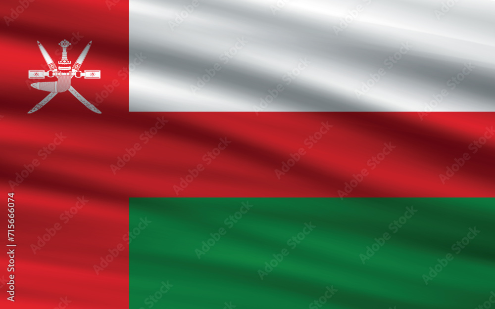 Obraz premium flags of world countries wavy fabric texture