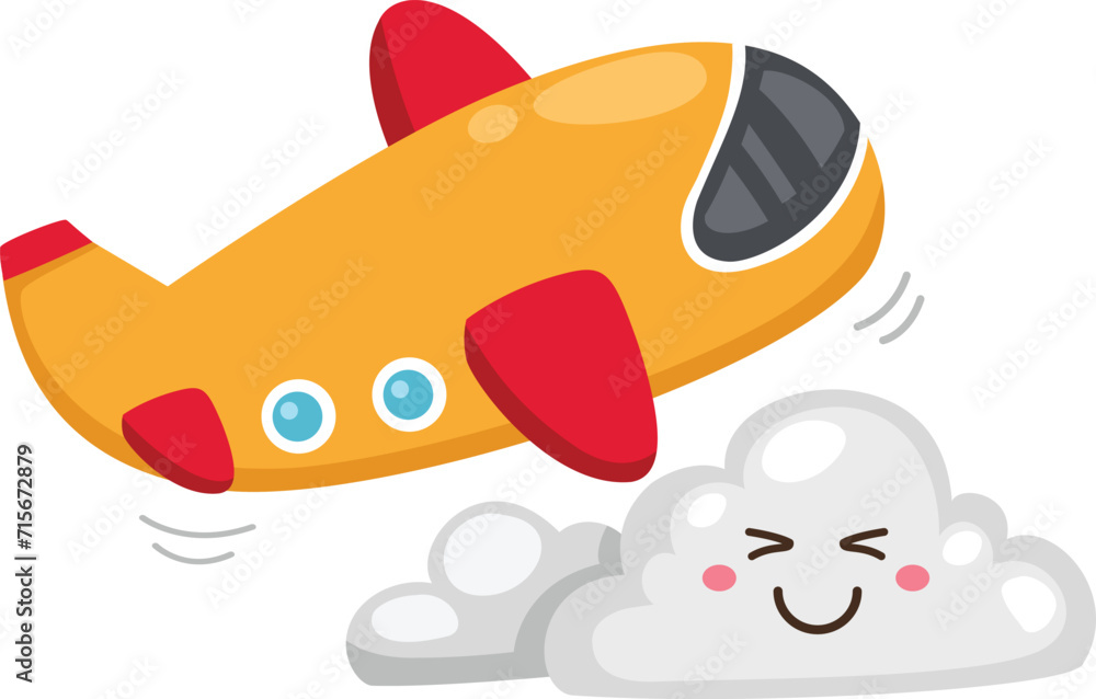 illustration of airplane white on background vector illustration of airplane white on background vector