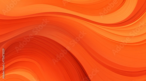 a colored orange background with waves of color, thick paste, rounded, light red