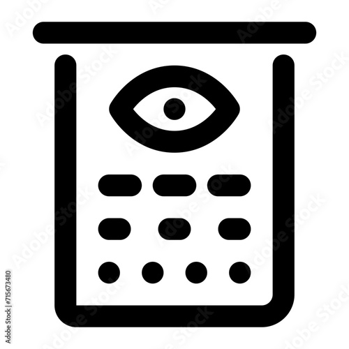 Eye Chart Icon