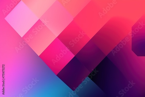 Abstract colorful background with geometric triangle shapes and gradient hues. photo