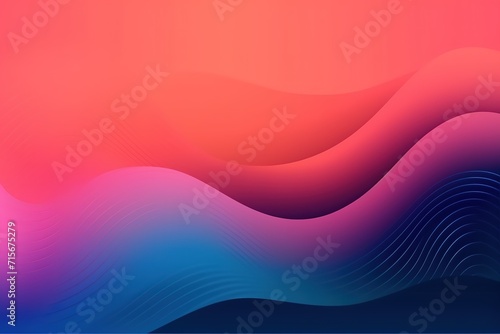 Abstract colorful background with geometric triangle shapes and gradient hues.