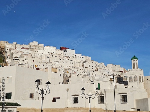 Fotografía View of the medina of Tetouan, Morocco
