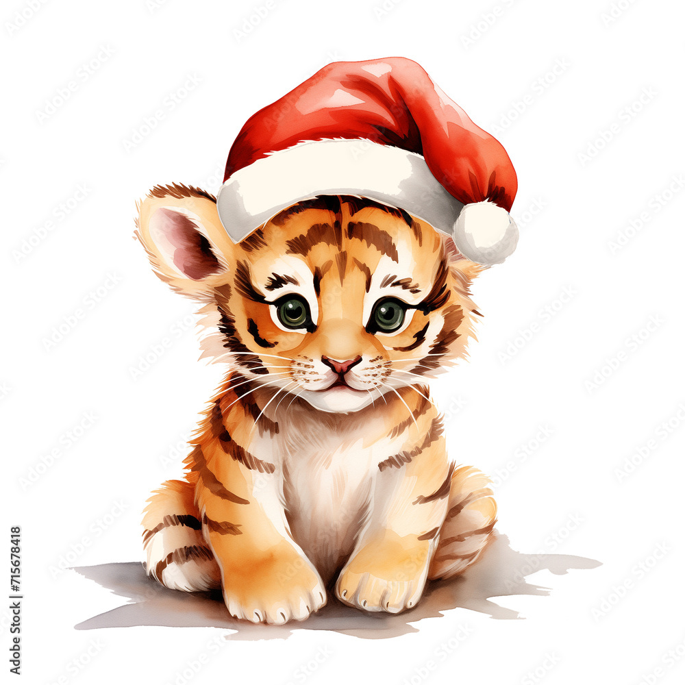 Baby Tiger Christmas