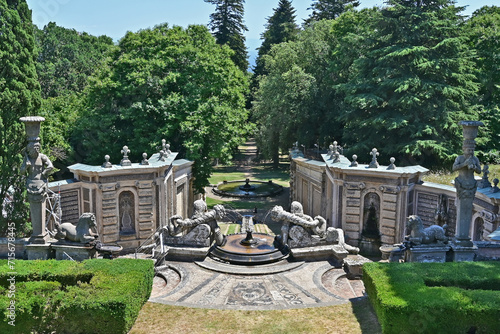 Caprarola, Palazzo Farnese ed i suoi giardini, Tuscia di Viterbo - Lazio