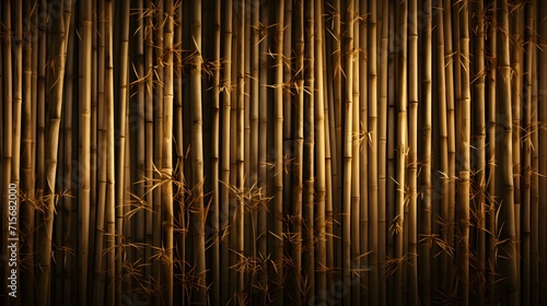bamboo art, oriental style.