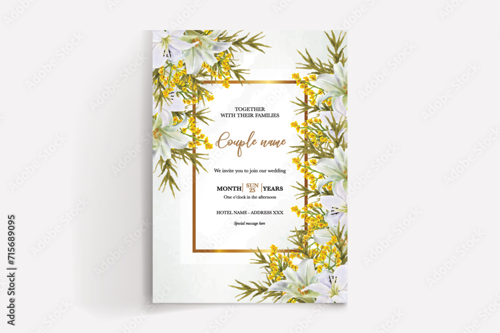 wedding card invitation templates set wedding card invitation templates set