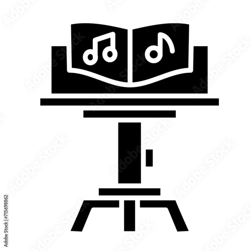 Music Stand Icon