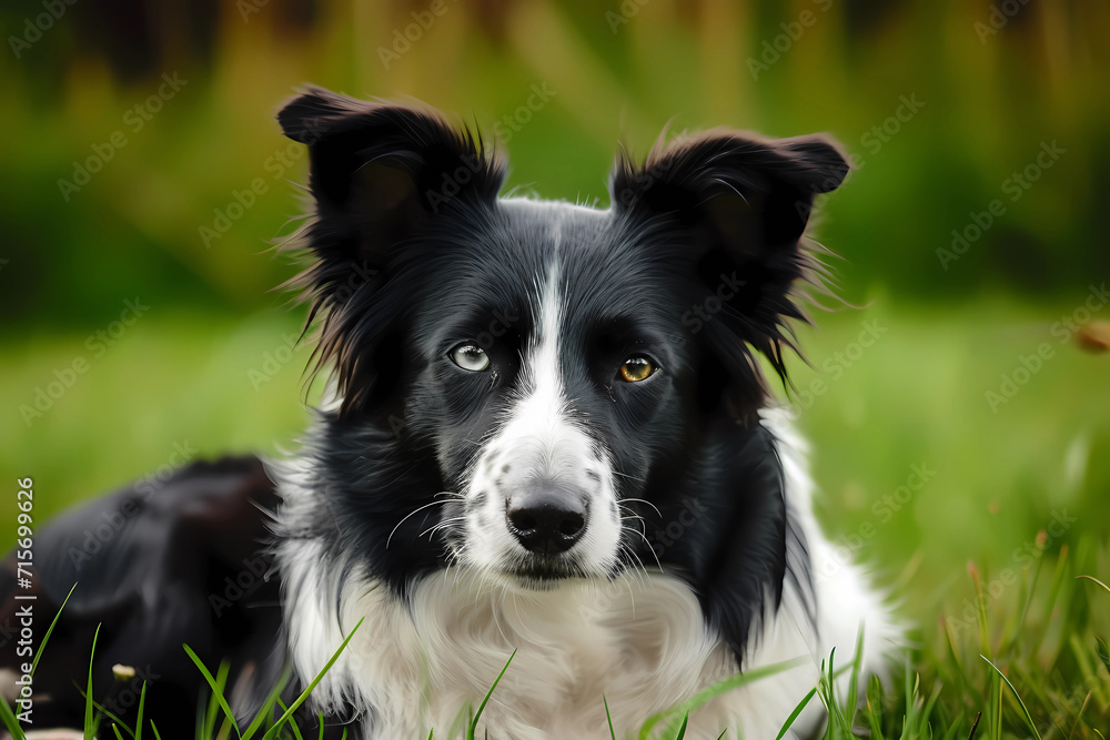 Border Collie - originally from Scotland and England, bred for herding sheep. Known for their intelligence and high energy levels