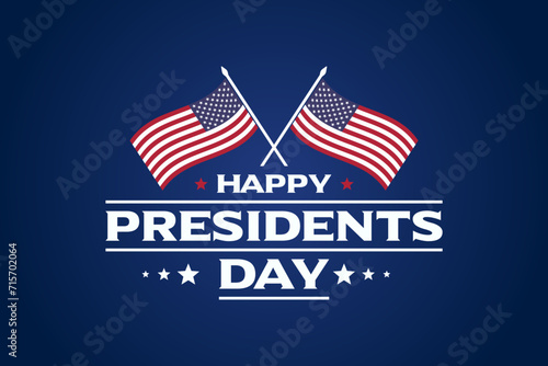 Presidents day vector, clipart, card, banner,  
background, illustration, logo, graphic, text, lettering for Happy President's day sale banner, flyer, sign, web, social media post American flag, US photo