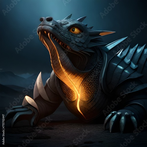 dragon in the dark
