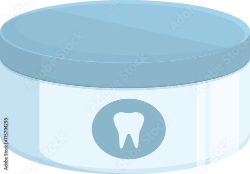 Care dental pot icon cartoon vector. Soda glass. Shower wash