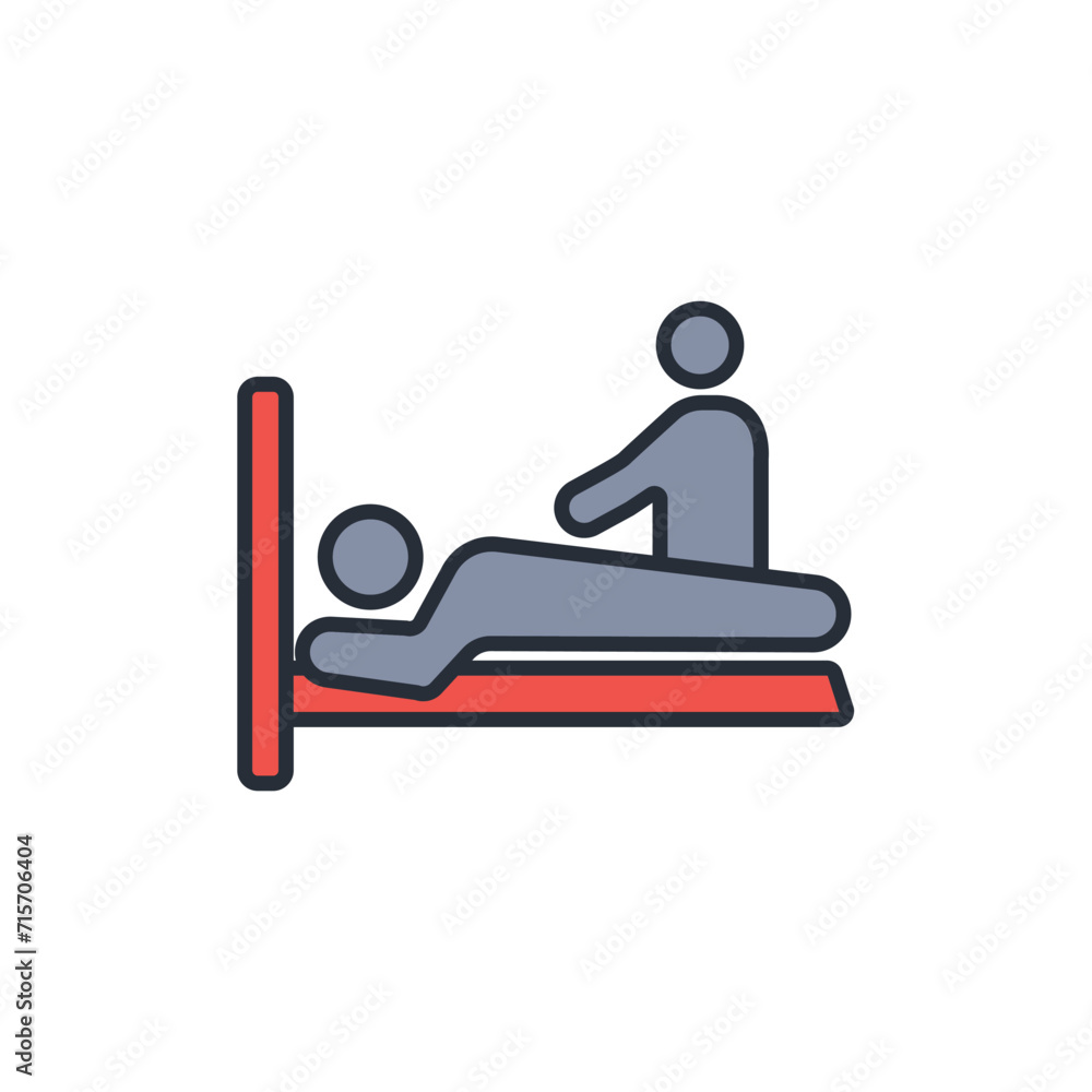 Massage icon. vector.Editable stroke.linear style sign for use web design,logo.Symbol illustration. Massage icon. vector.Editable stroke.linear style sign for use web design,logo.Symbol illustration.