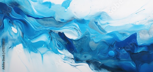 Abstract blue colorful Harmony