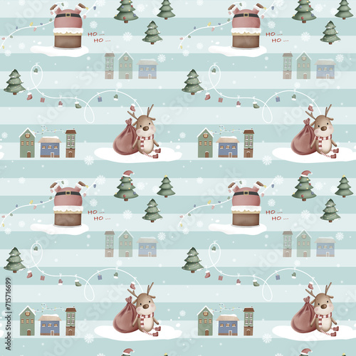 Christmas Seamless Pattern