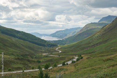 Nature Landscape in Highland, Scotland