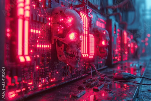 Futuristic Cyberpunk Zombies