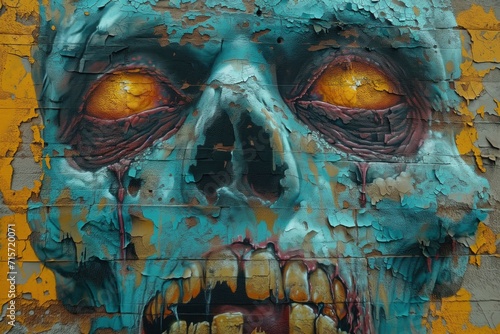 Street Art Zombie Mural